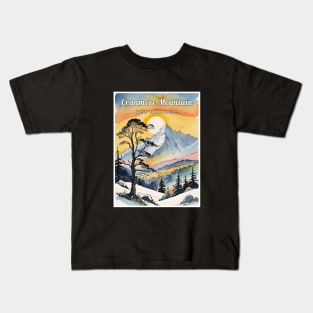 Cranmore Mountain ski New Hampshire Kids T-Shirt